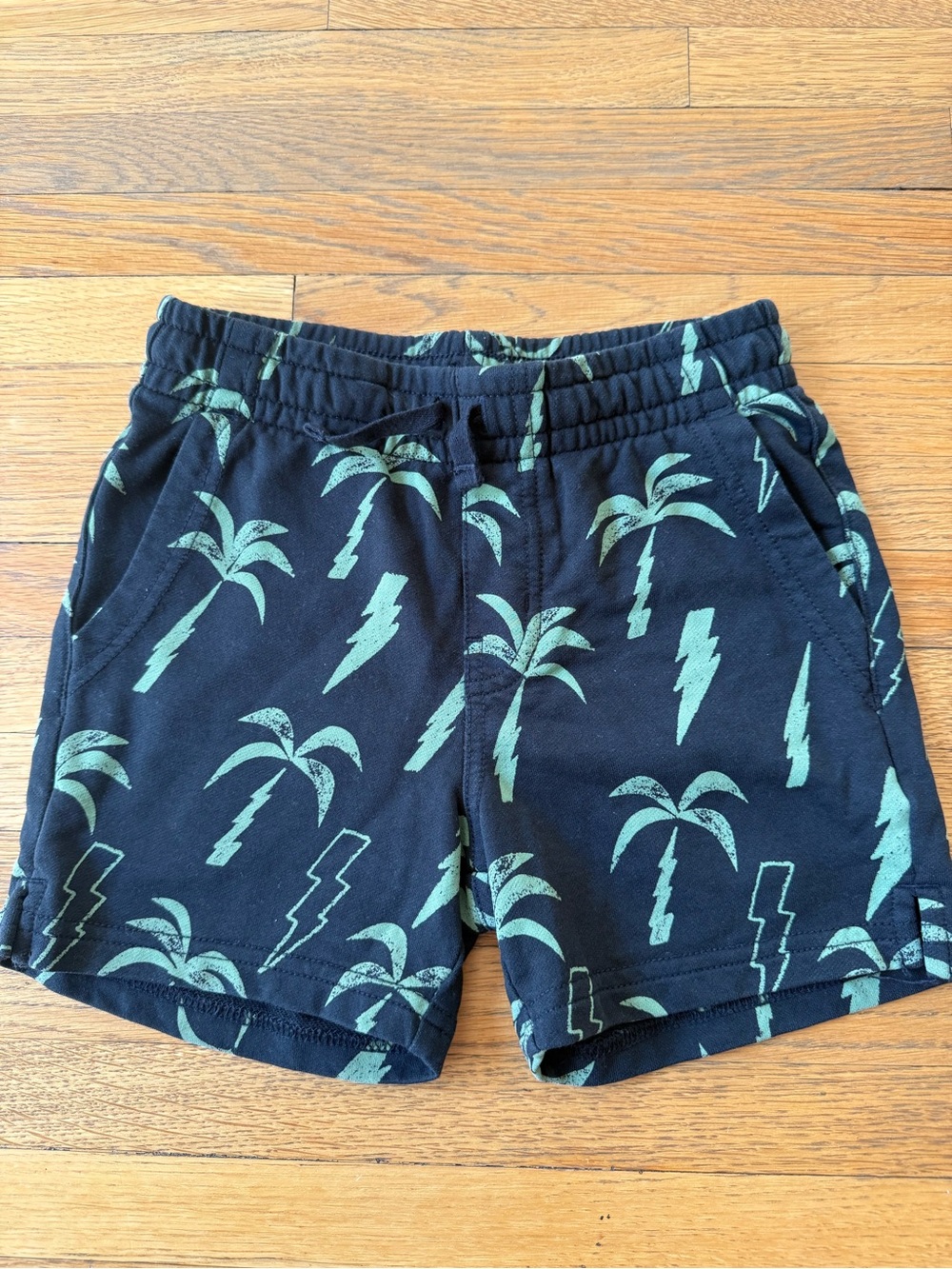 EUC Tea Collection Boys Shorts Palm Print